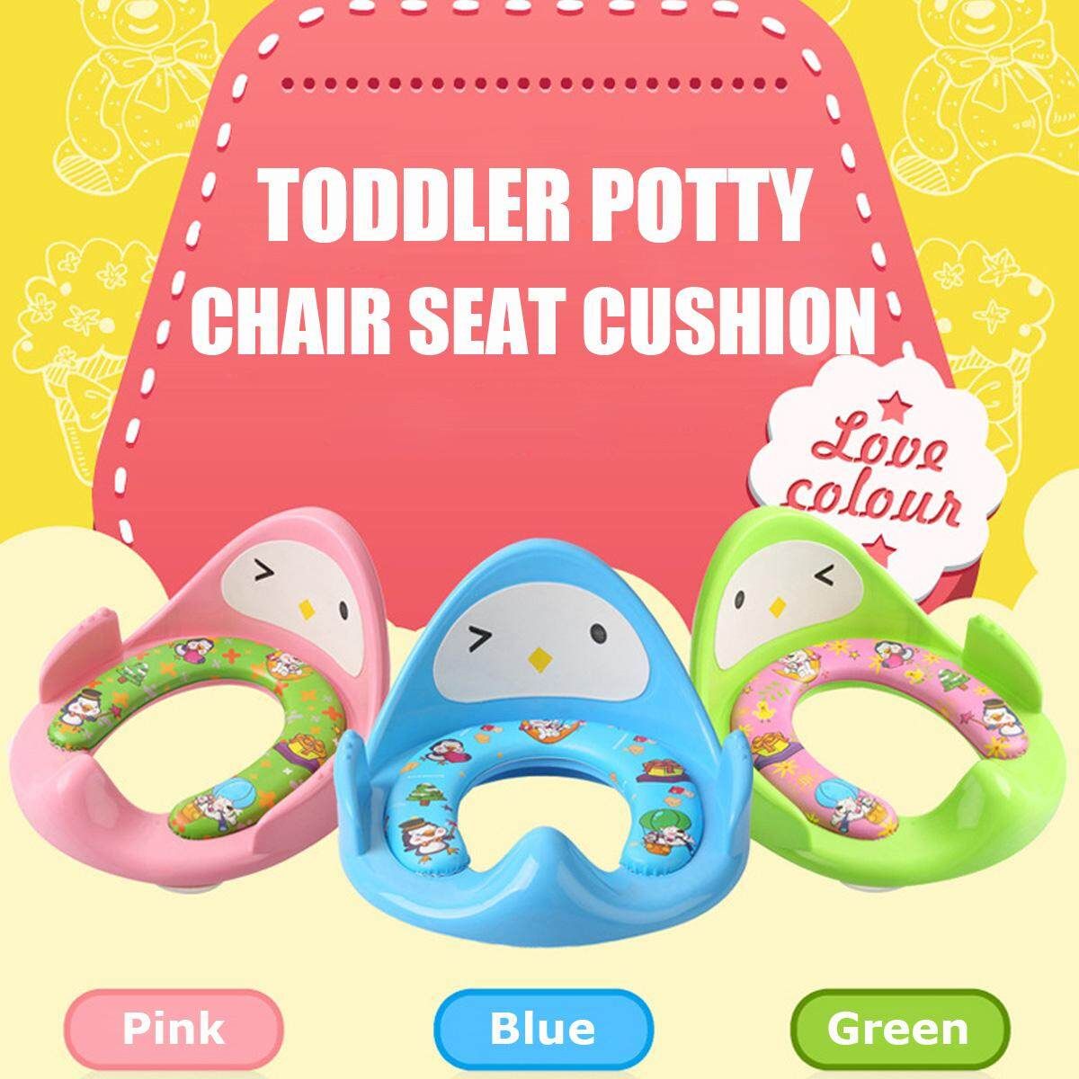 Kids Baby Toddler Children Toilet Seat Cushion Potty Training Ring Pad Cover Toy Green