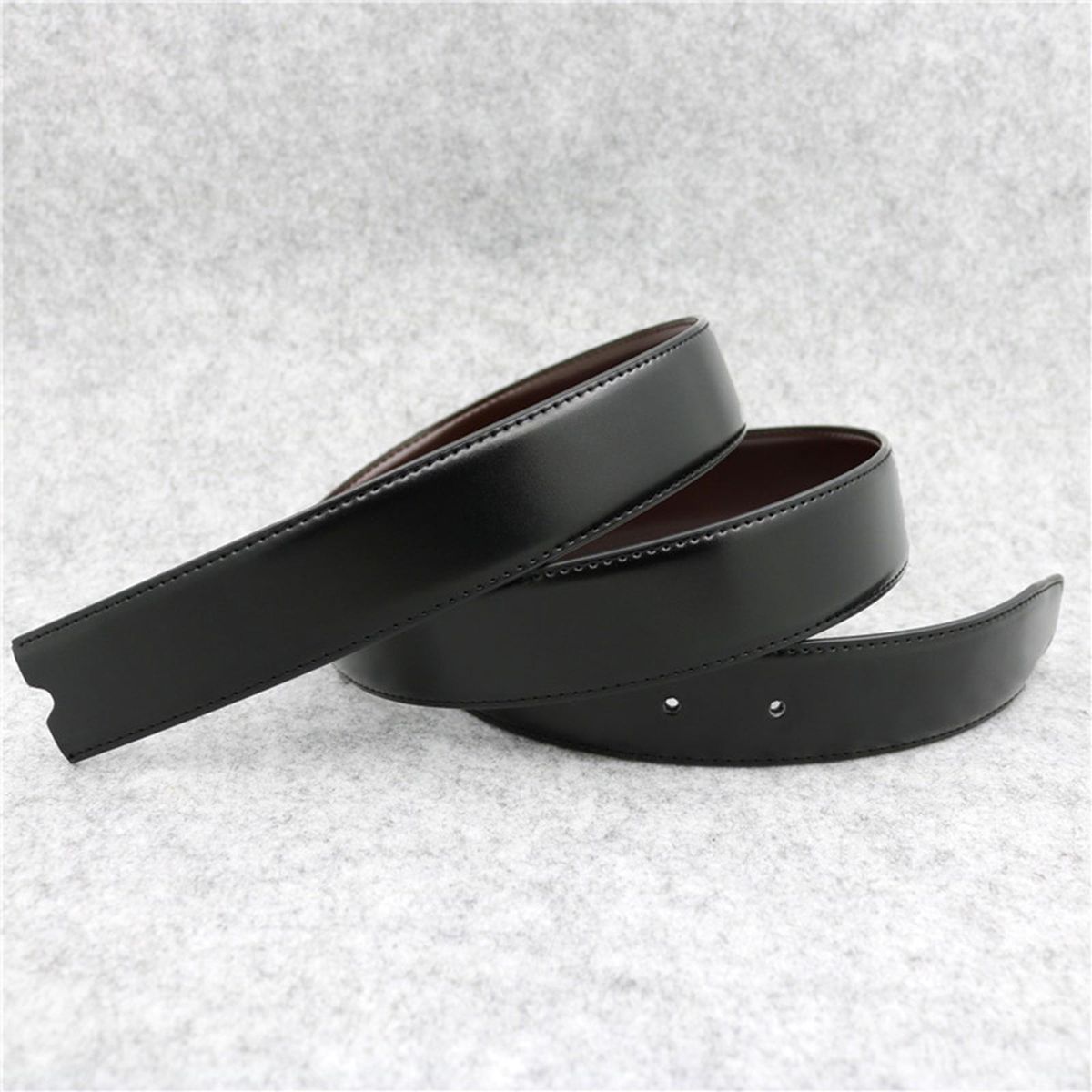 High Quality Leather Strap Automatic Buckle For Adults Men Male Strap