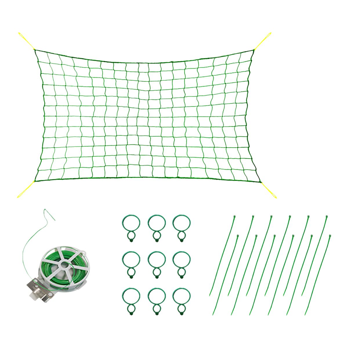 YEGBONG Trellis Netting For Climbing Plants 16 X 6 FT Garden