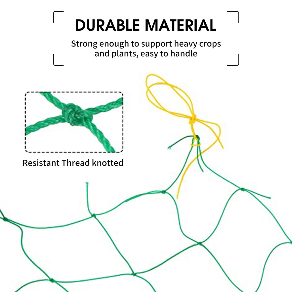 YEGBONG Trellis Netting For Climbing Plants 16 X 6 FT Garden
