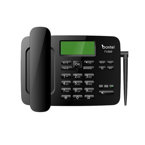 T1000 GSM Land-Line/Table Phone-Black