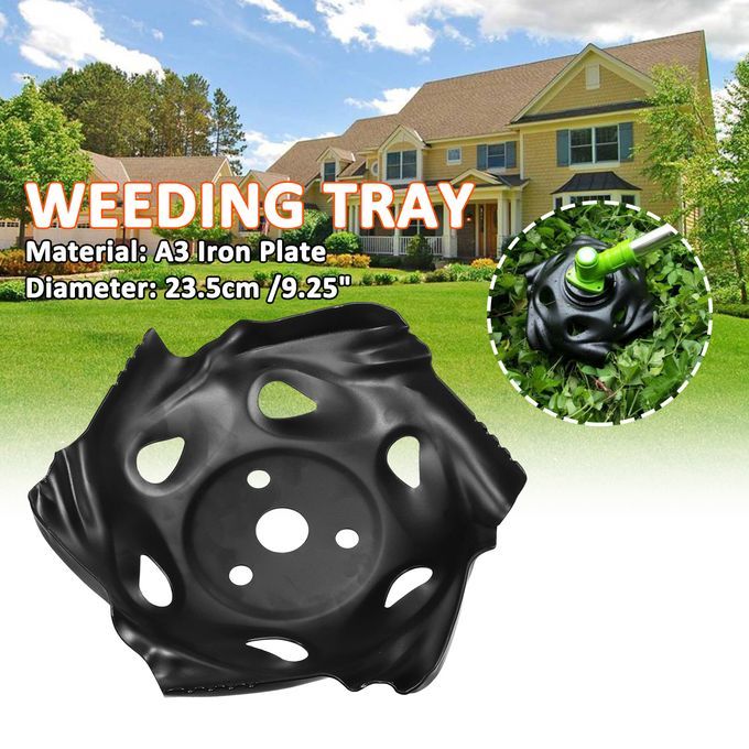 Round Edge Lawn Mower Weed Trimmer Head Carbon Steel Blades