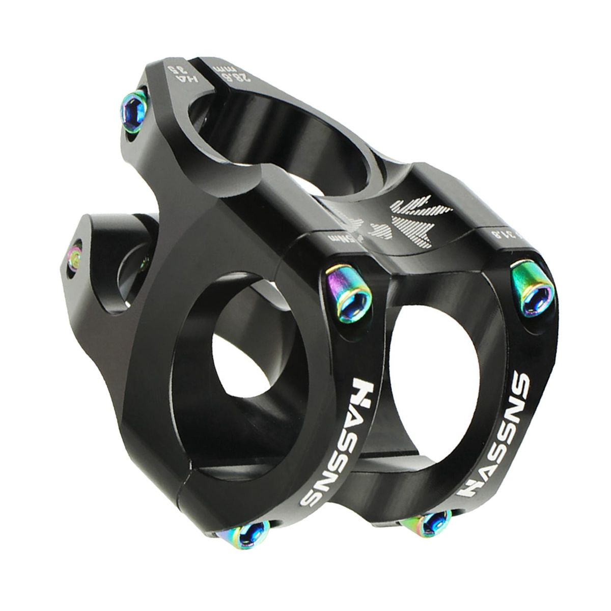 31.8mm Bike Stem Bicycle Short Stem Handlebar Replacement For Black
