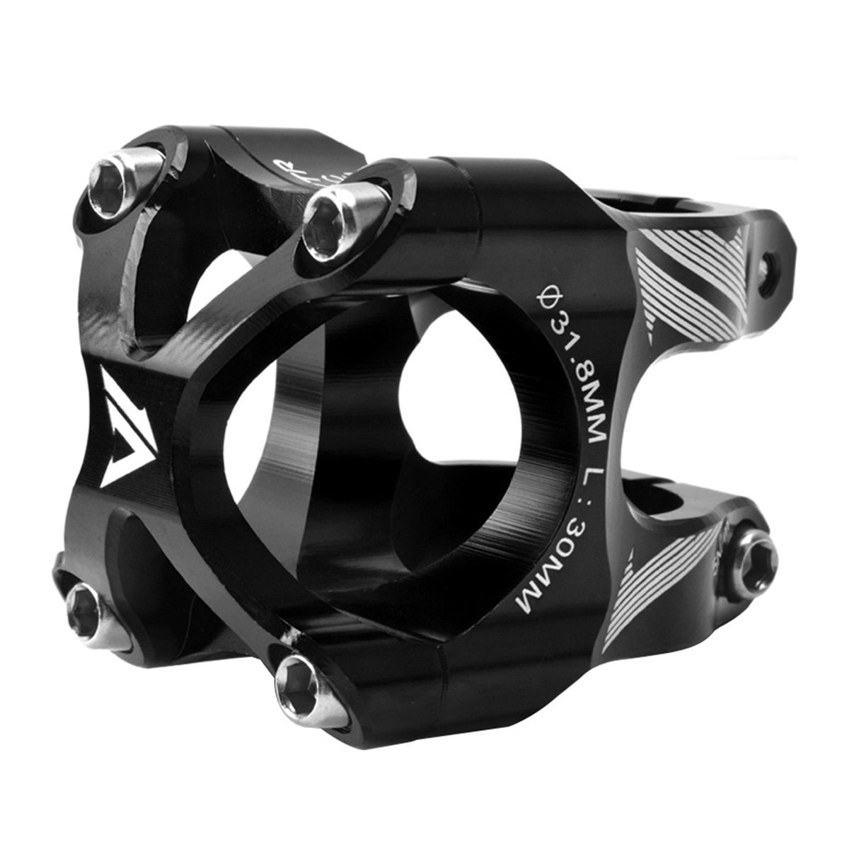 Bicycle Stem Bright Colors Handlebar Stem Black