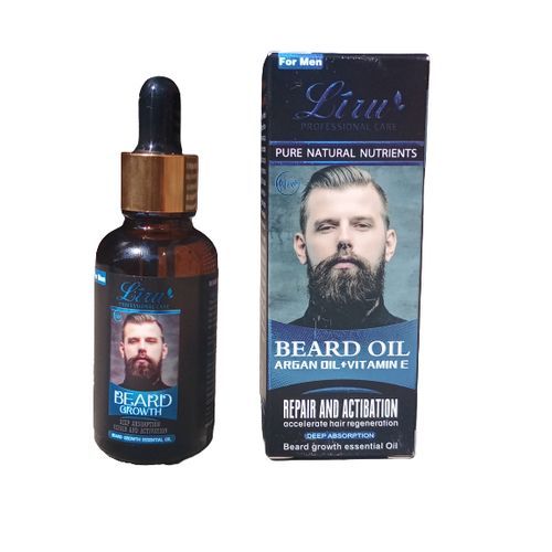 Beard Grooming Oil For Men With Plant Based Argan
