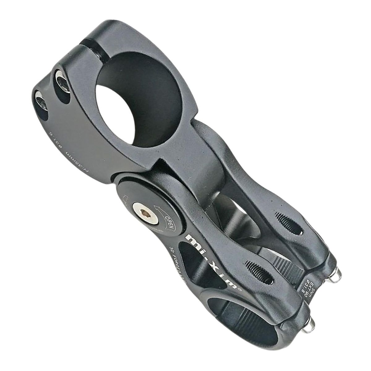 MTB Bike Stem Bicycle Handlebar Stem 31.8mm Riser Bar Clamp Cycling