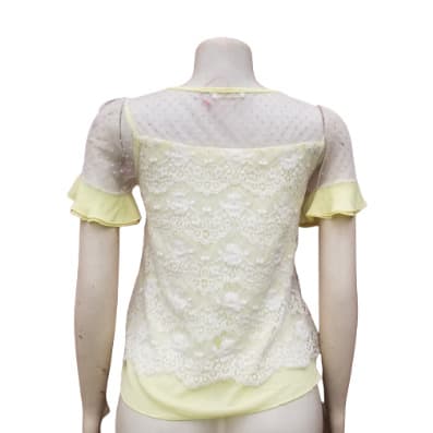 Ladies Casual Top- Yellow