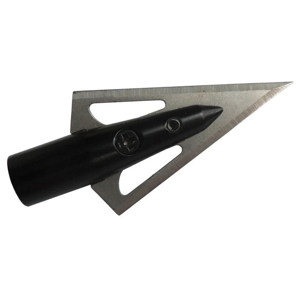 6PCs Broadheads NEW Metal Hunting Arrow Tips for DIY Wooden Arrow Archery