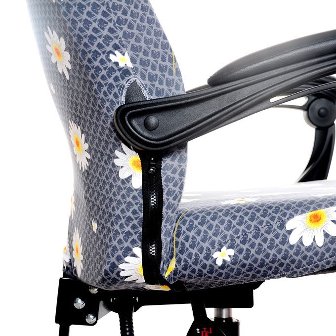 Stretchable Office Rotate Executive Chair Covers Slipcover