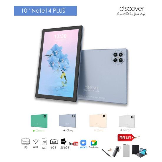 Note 14 Plus - 256GB ROM - 6GB RAM - 6000mAh Android Tablet