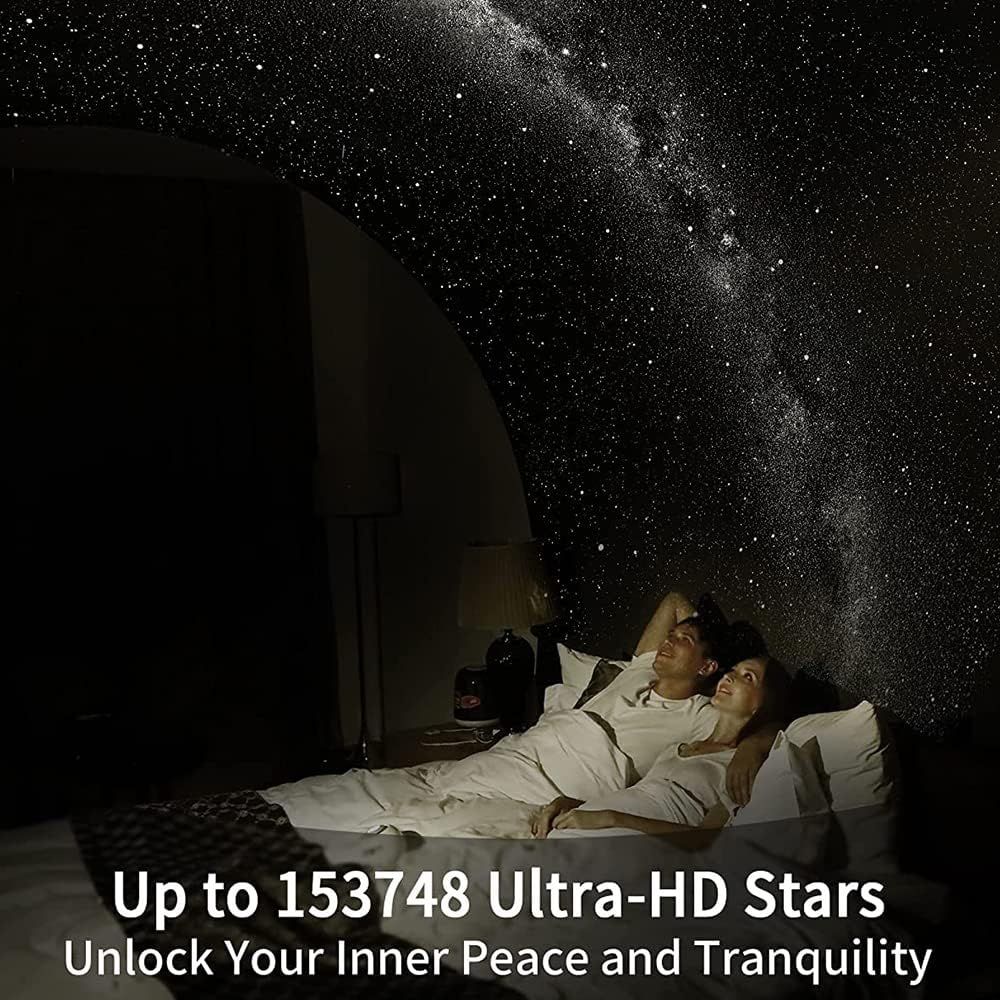 Star Projector HD Image Large Projection Area LED Lights For Bedroom Night Light