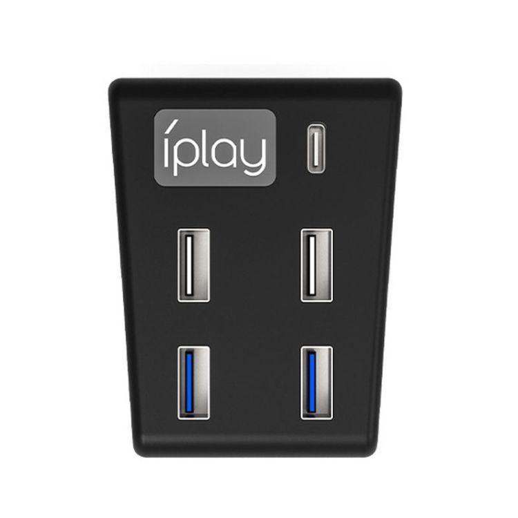 Iplay HBP-308 For Sony PS5 5 In 1 Game Console USB3.0 HUB