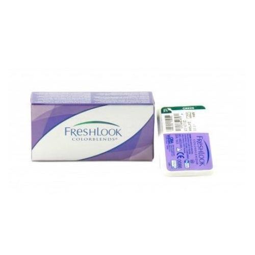 Colorful Freshlook Blue Contact Lens With Solution