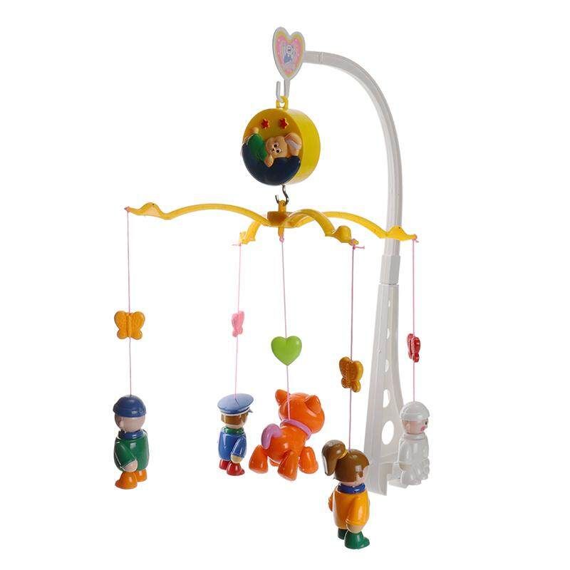 2017 High Quality DIY Hanging Music Crib Mobile Bed Bell Baby Rattle Rotating Bracket Toys Two Thousand Nine Hundred And Thirty-two