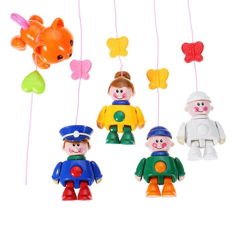 2017 High Quality DIY Hanging Music Crib Mobile Bed Bell Baby Rattle Rotating Bracket Toys Two Thousand Nine Hundred And Thirty-two