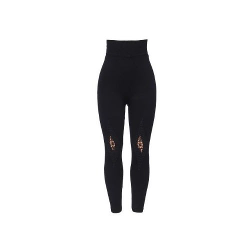 Thick High Waist & Knee-Laced Stretchable Leggings