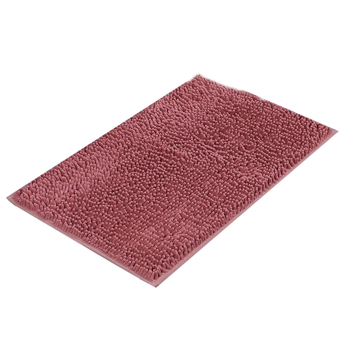 Floor Mat Shower Toilet Hallway Short Velvet Floor Rug Pink