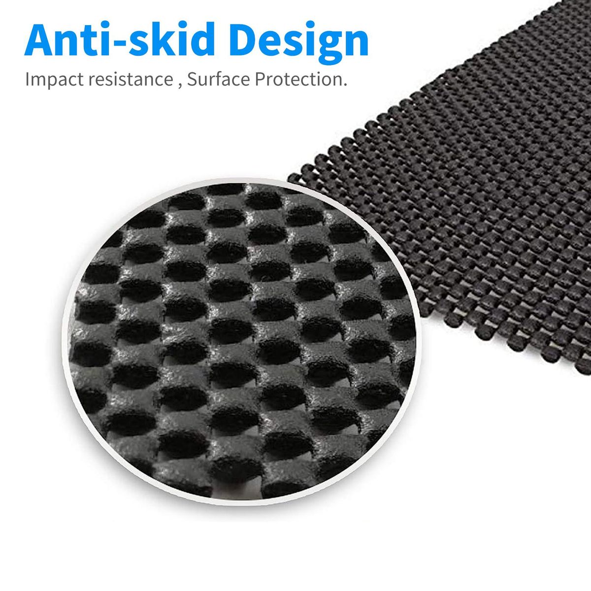 Universal Car Roof Mat for Cargo Bag Mesh Rubber Mat Anti-Slip for Car Roof Carrier Bag 47''X35''