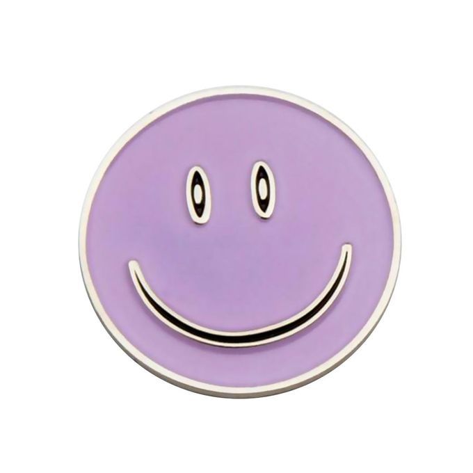Set Of 3 Funny Happy Face Golf Ball Markers With Magnetic Golf Hat