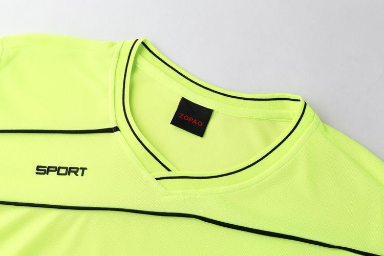 Sports Long Sleeve T-shirt Shorts Men Soccer Jersey Set