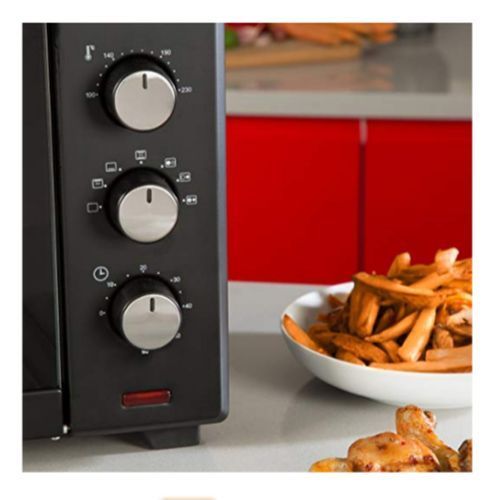 42L Mini Oven With Dual Cooking Hobs With Rotisserie - 1000W
