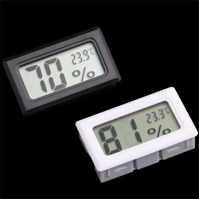 Digital LCD Indoor Thermometer Temperature Humidity Meter