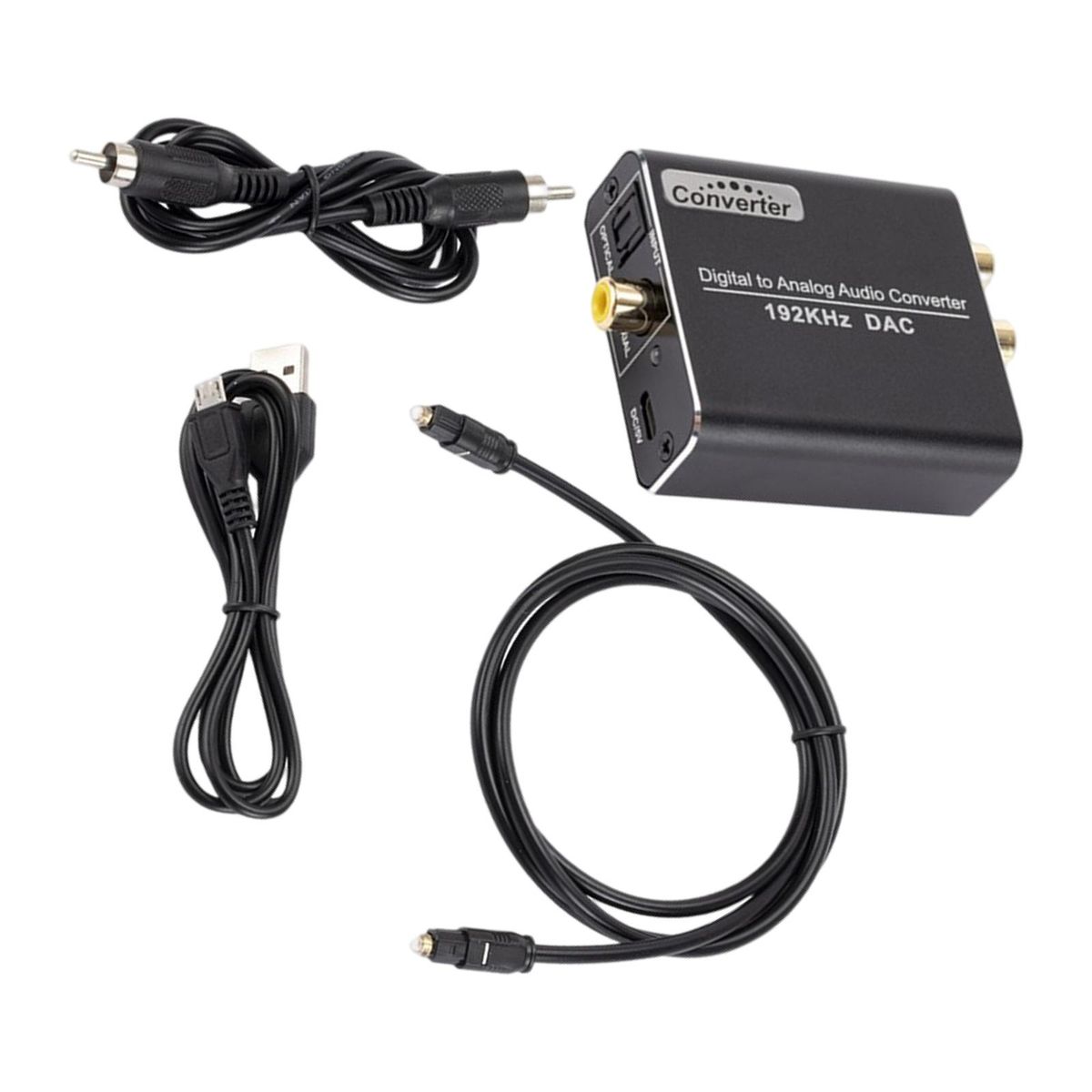 Digital To Analog Audio Converter 192KHz /R Stereo
