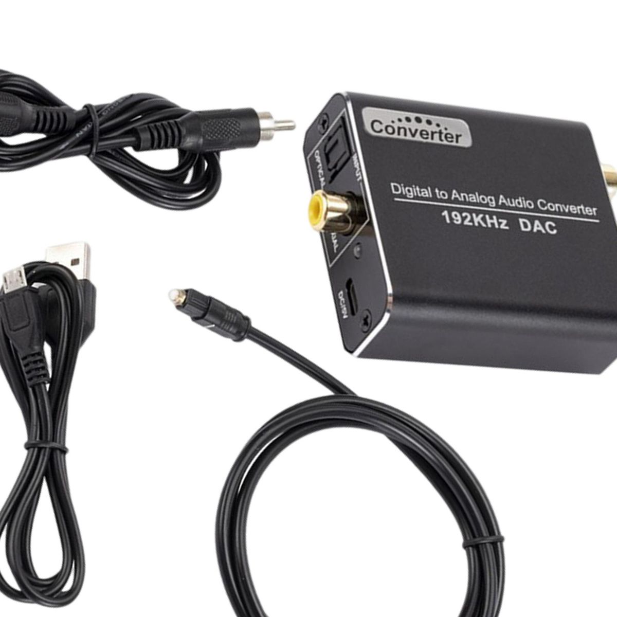 Digital To Analog Audio Converter 192KHz /R Stereo