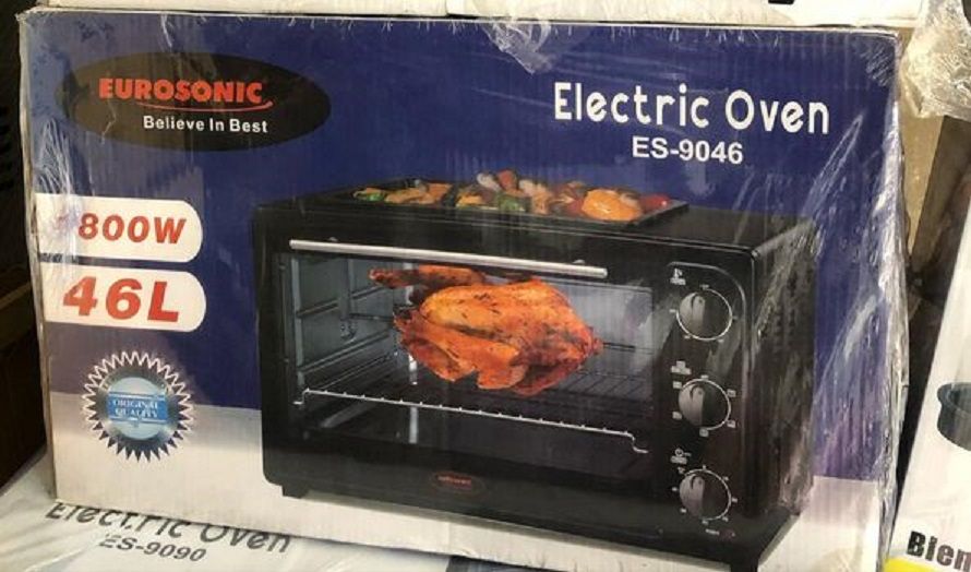 46 Litre- Electric Toaster Oven With Top Grill