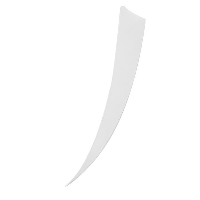 10 Pieces Arrow Fletching Arrow Feathers Fletches  Cut Hunting 5 White