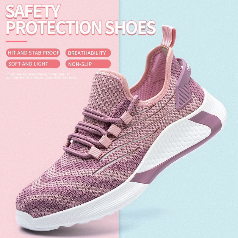 Men's Shoes Lightweight Athletic Safety Work Sport Shoes