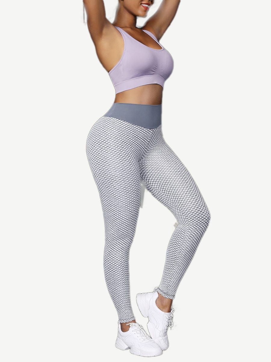 JENNIE  TIK TOK BOOTY LIFT LEGGINGS( GREY)