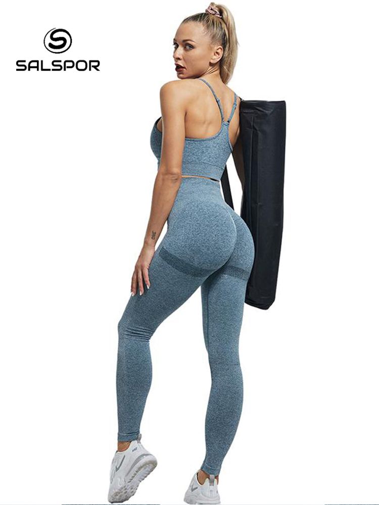 Women High Waist Leggings For Fitness Ladies Sexy Bubble Gym Sports Workout Leggings Push Up Fitness Female Leggins(#Orange)