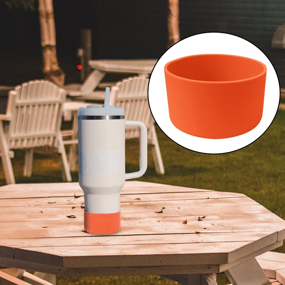 Water Bottle Bottom Sleeve Portable Wear Resistant
