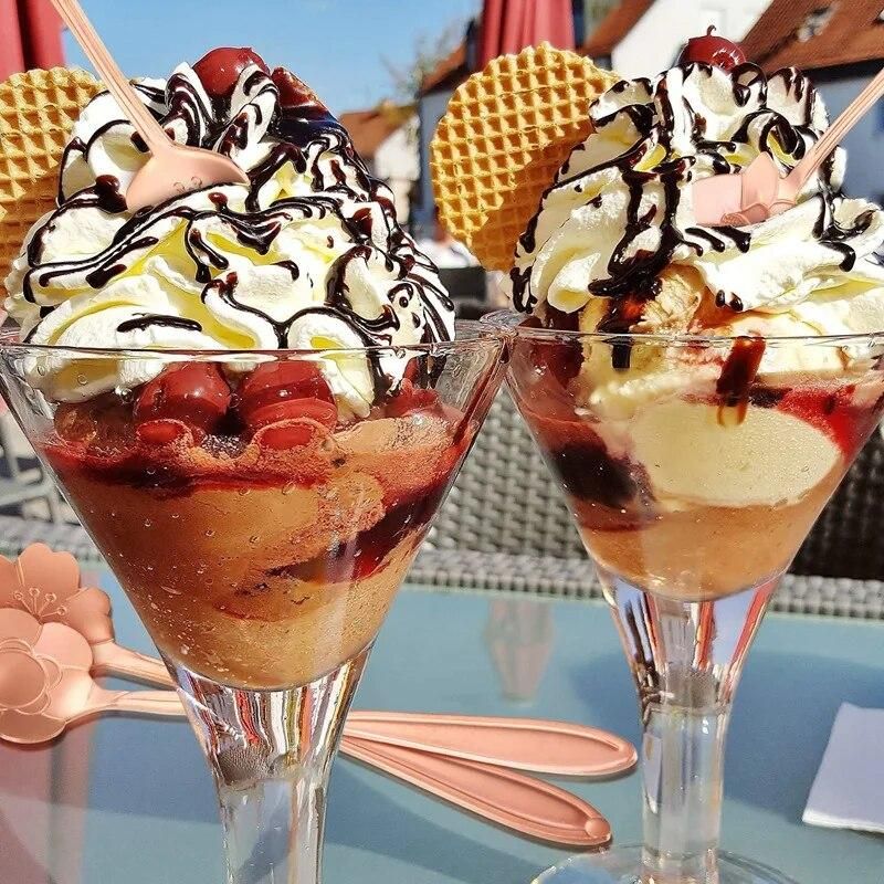 Hot Sale 16 Pcs Set Stainless Steel Flower Coffee Spoon Dessert Sugar Ice Cream Stirring Tea Milkshake Spoon Set for Tableware K