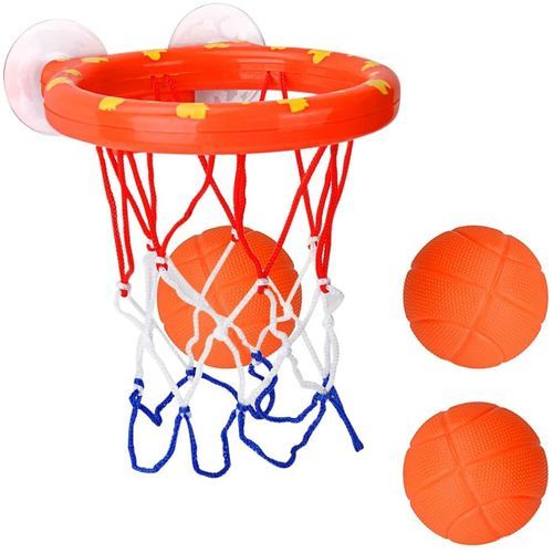 Child Bath Toys Children Bathtub Shot Baby Girl Toddler Child With 3 Mini Plastic Basketball Funny Shower