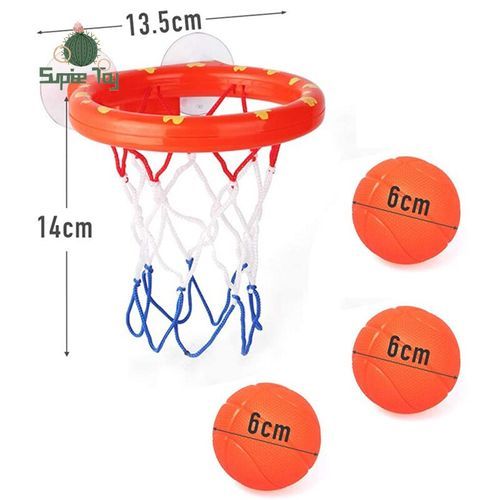 Child Bath Toys Children Bathtub Shot Baby Girl Toddler Child With 3 Mini Plastic Basketball Funny Shower
