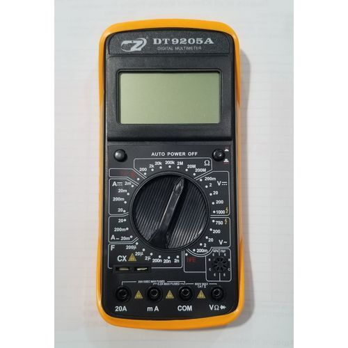 Digital Multimeter DC AC Voltmeter Measures Voltage Tester Current Resistance Continuity Frequency Tests Diodes Electrician Repair Tools