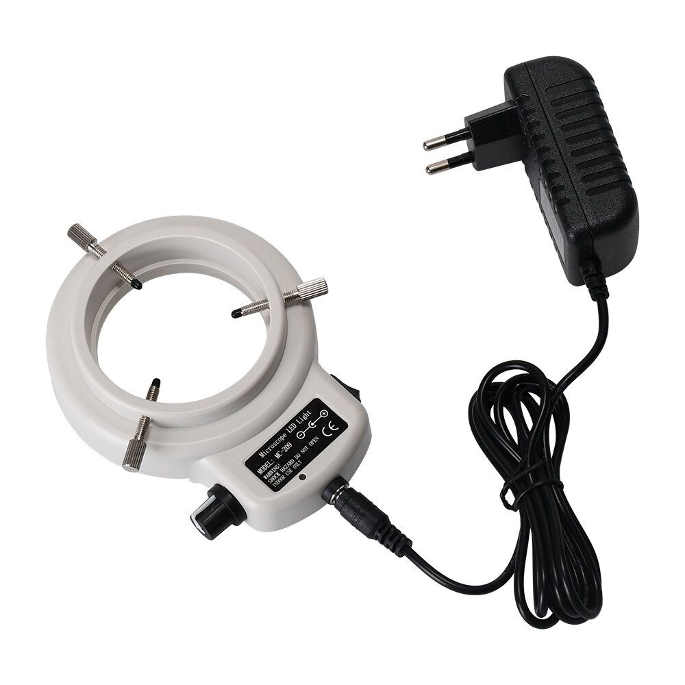 HAYEAR Adjustable 6500K 144 LED Ring Light Illuminator Lamp