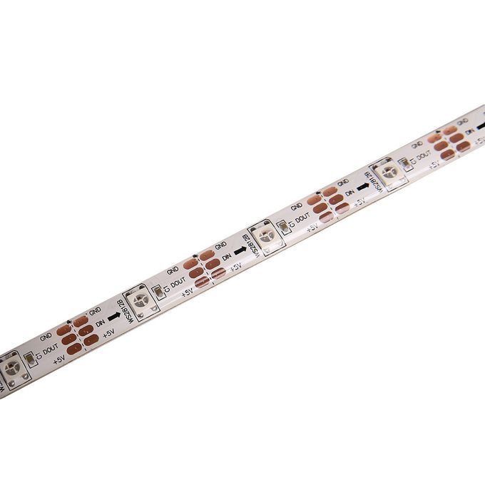 WS68 12 RGB    SMD Waterproof Flexible USB 5V   White Strip  S Light-white Strip-200CM/60LED