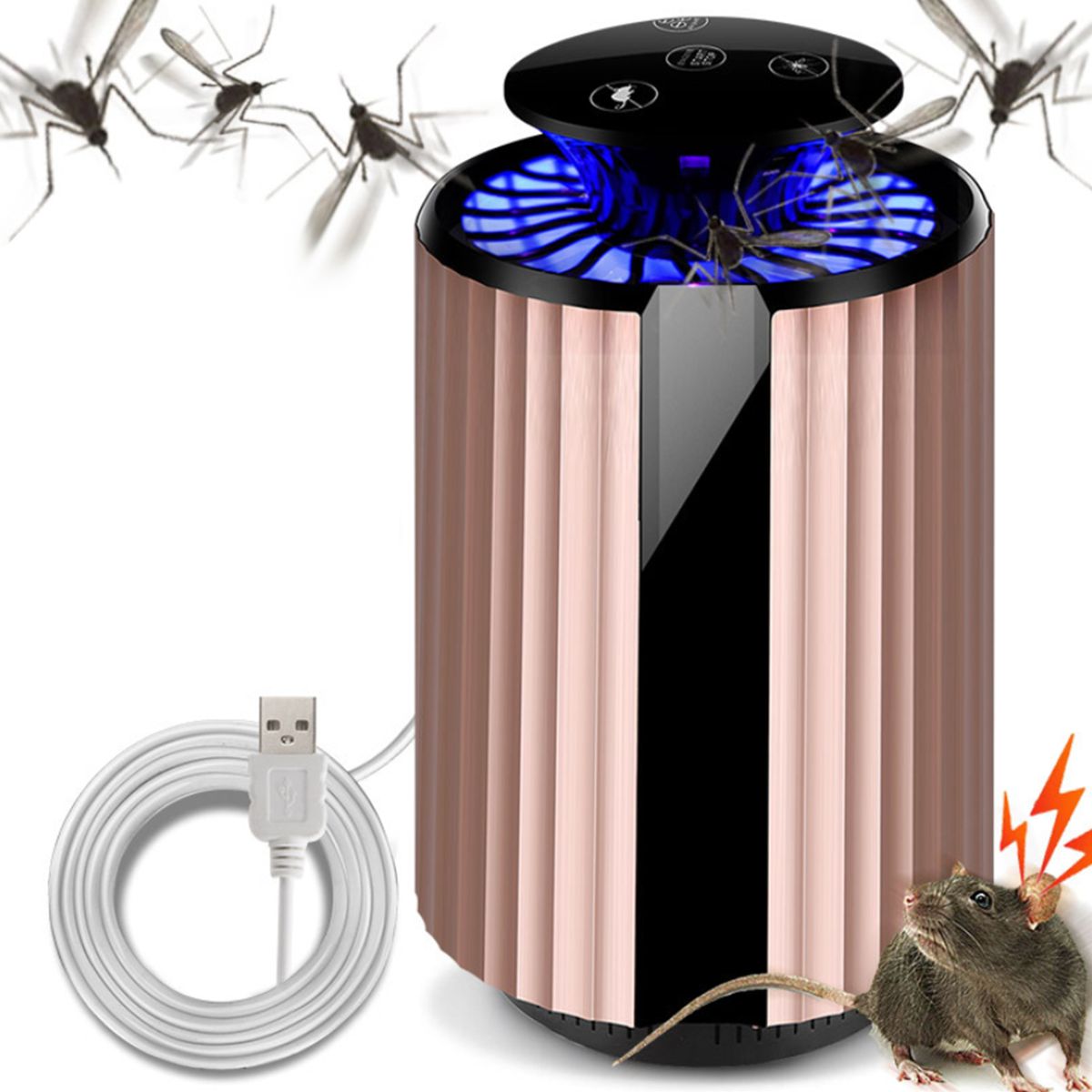 Baby Nail Trimmer YOUHA Electric Baby Bug Zapper 3 In 1
