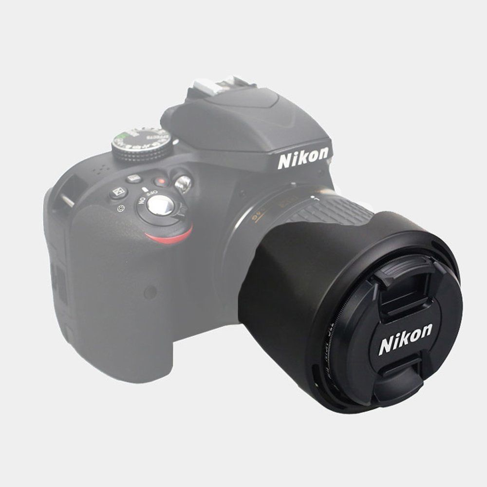 Lens Hood For Nikon D500 D3300 D3400 D5300 D5500 D5600 Af-P