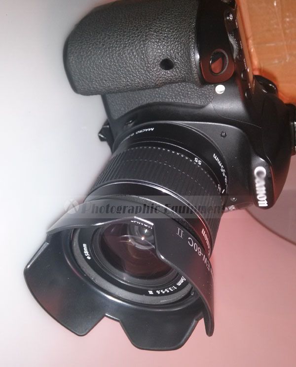 Camera Lens Hood Ew-60c Ii For Canon Eos 80d 70d 600d 800d