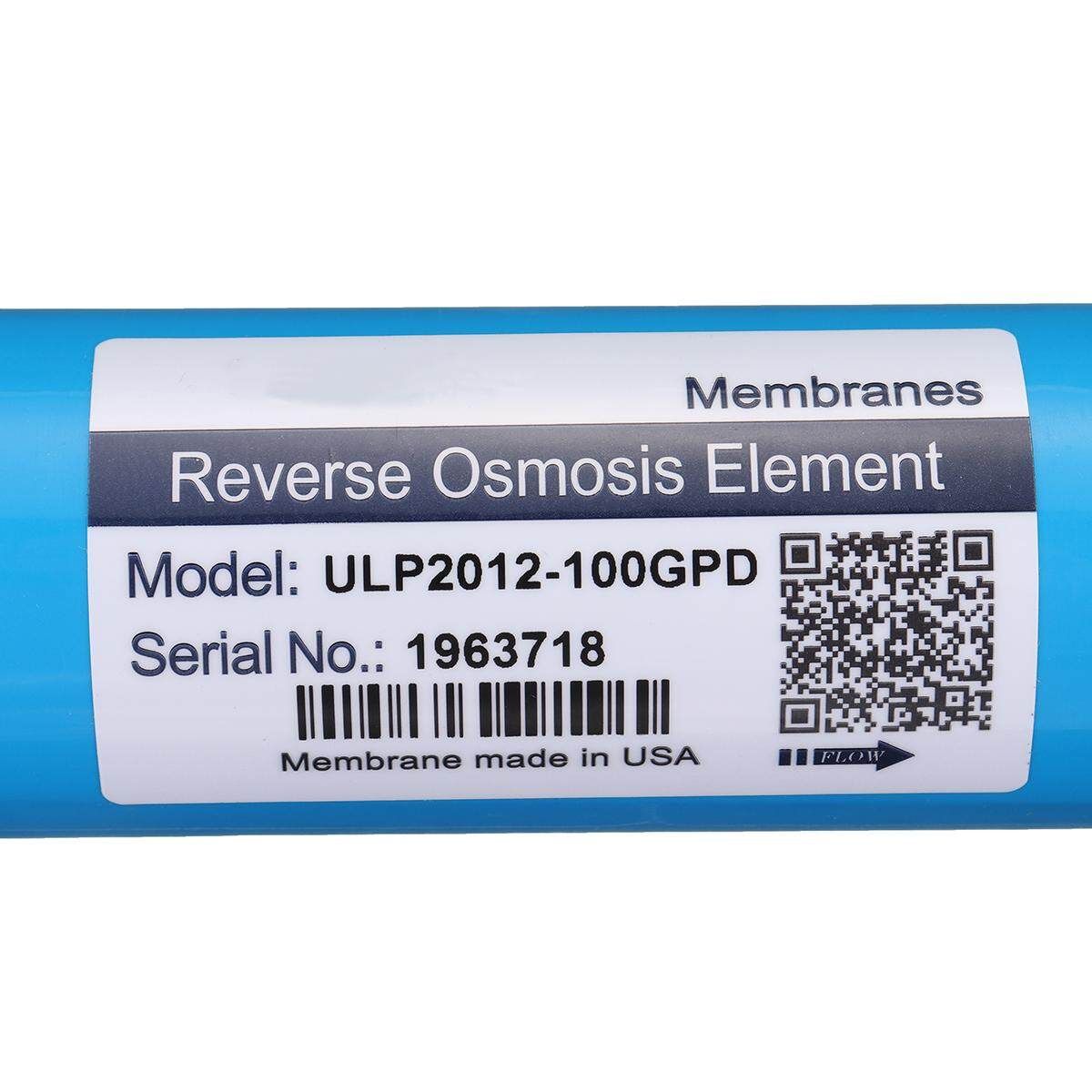 Home Osmosis Membrane Replacement RO Water System Filter 2012-100G