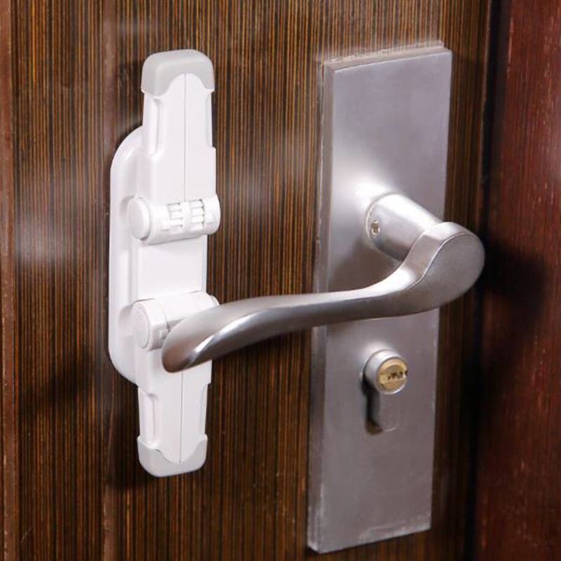 Baby Child Safety Lock Door Handle Locks Locking Anti-theft Anti-open Sliding Window Toddler Boys Girls Restraints Protector