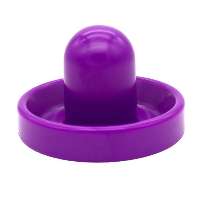 Air Hockey Pusher Large Size Goal Handles Striker Paddle For Purple