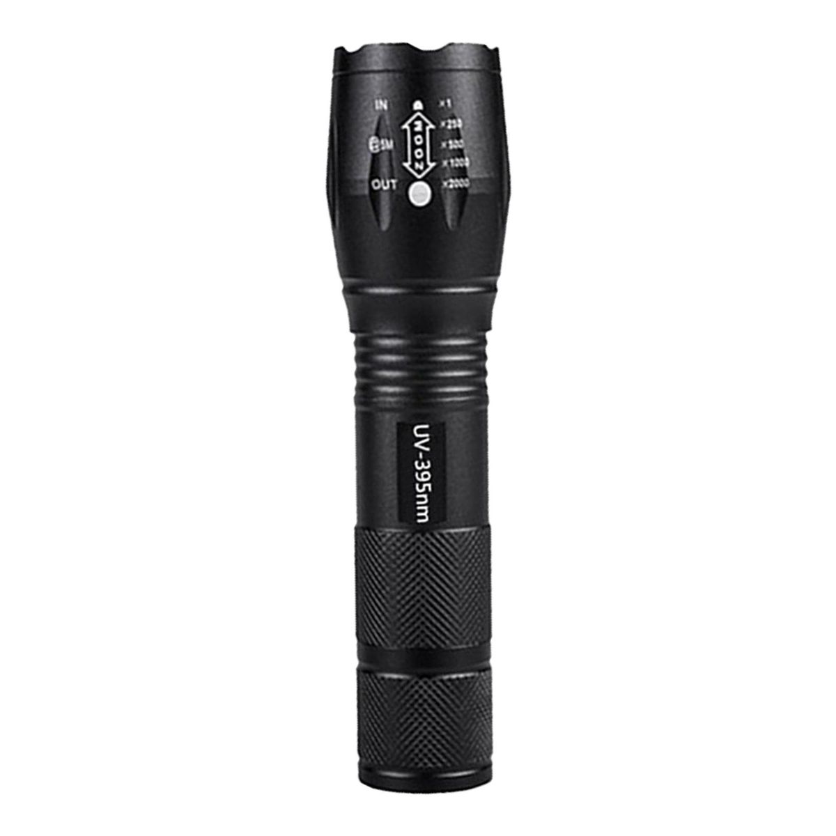 Small  T6 LED Flashlight Rechargeable Outdoor Torch Light Purple Light