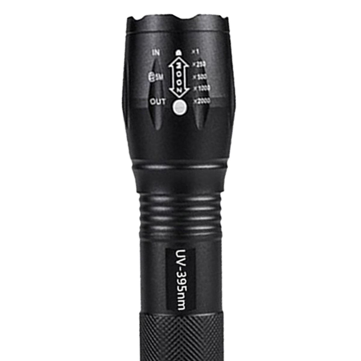 Small  T6 LED Flashlight Rechargeable Outdoor Torch Light Purple Light
