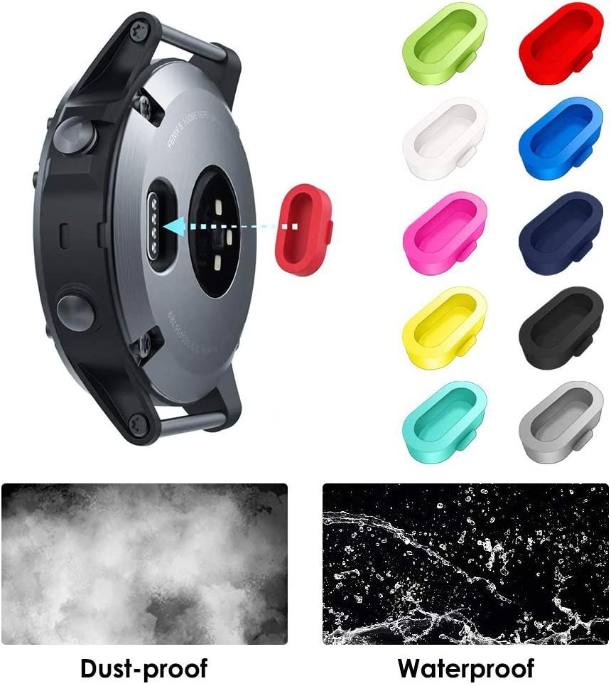 10pcs Dustproof Plug Cover Case Cap Charging Cable