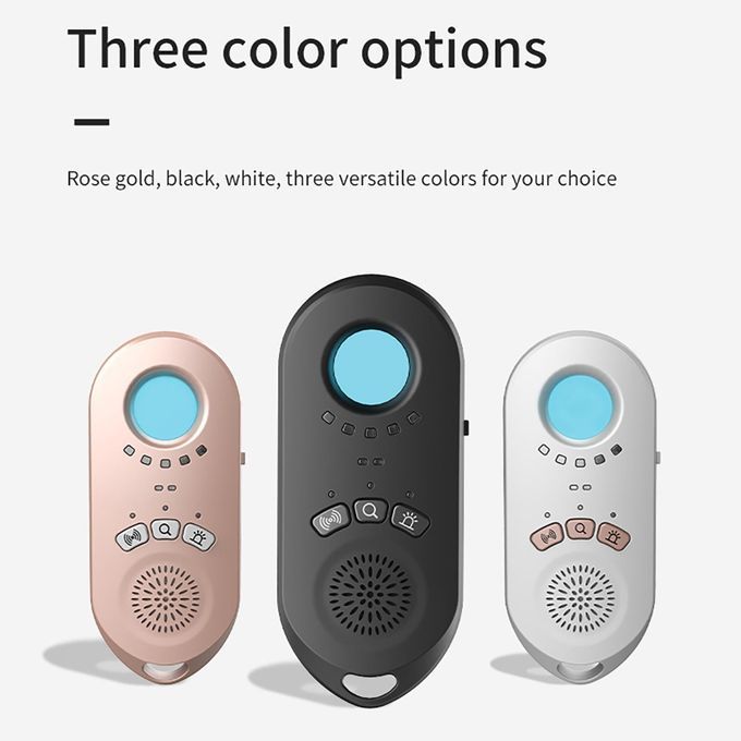 Camera Detector Rechargeable Find And Locate Anti- Anti-Candid White